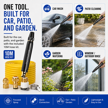5Walice™ Hose Nozzle — 3 Spray Patterns