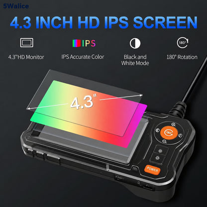 4.3-inch IPS screen