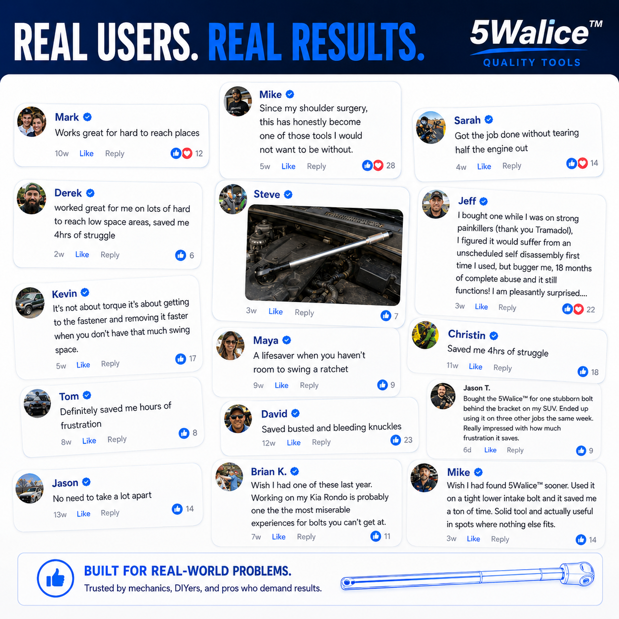 5Walice Impact Access Ratchet automotive tool — view 7