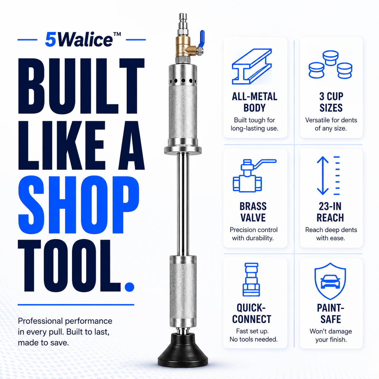 5Walice Pneumatic Dent Puller car dent repair tool — view 5