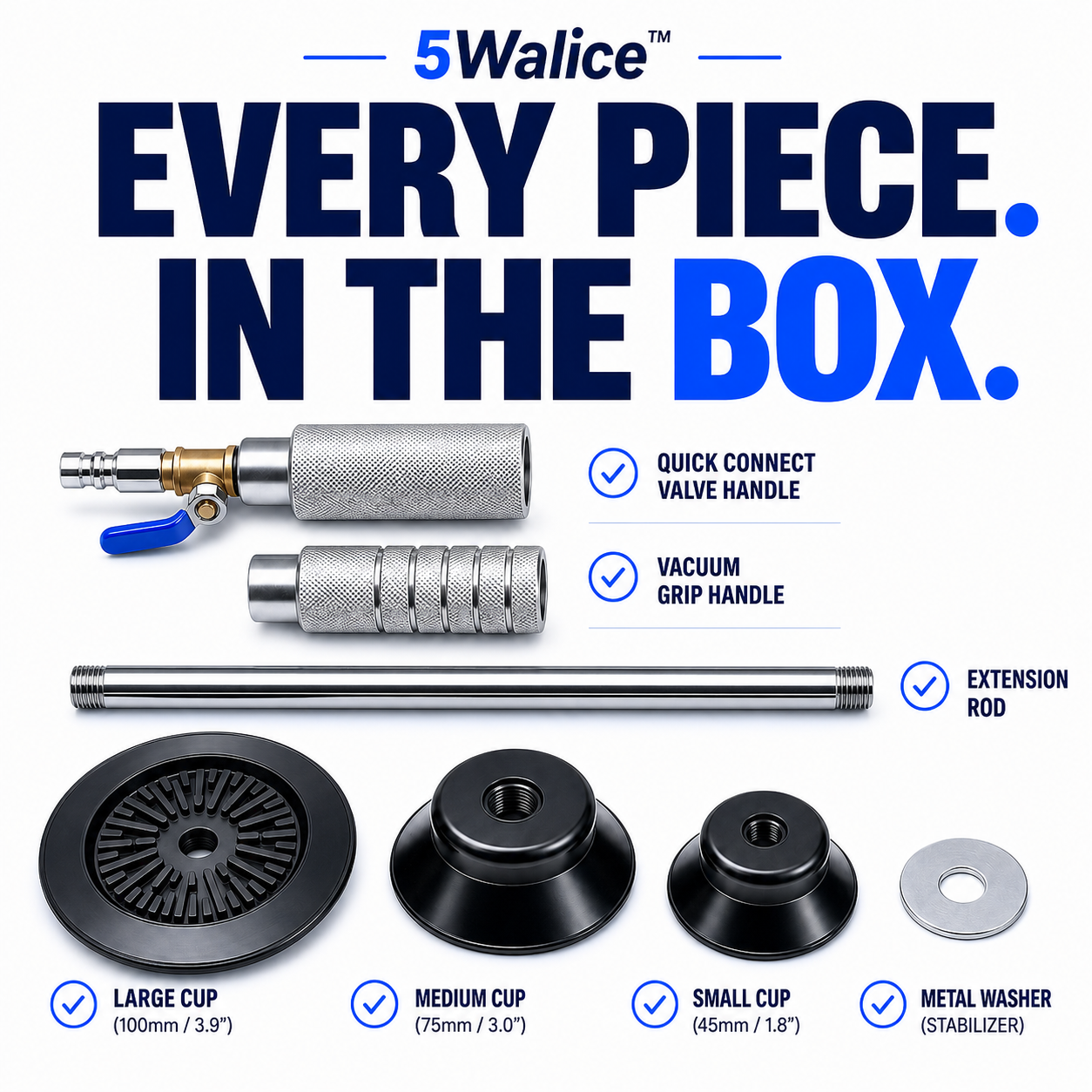 5Walice Pneumatic Dent Puller car dent repair tool — view 6