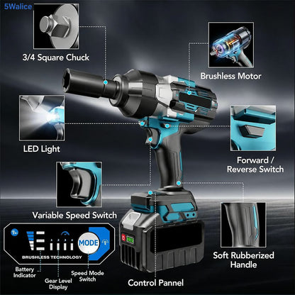 5Walice Impact Wrench
