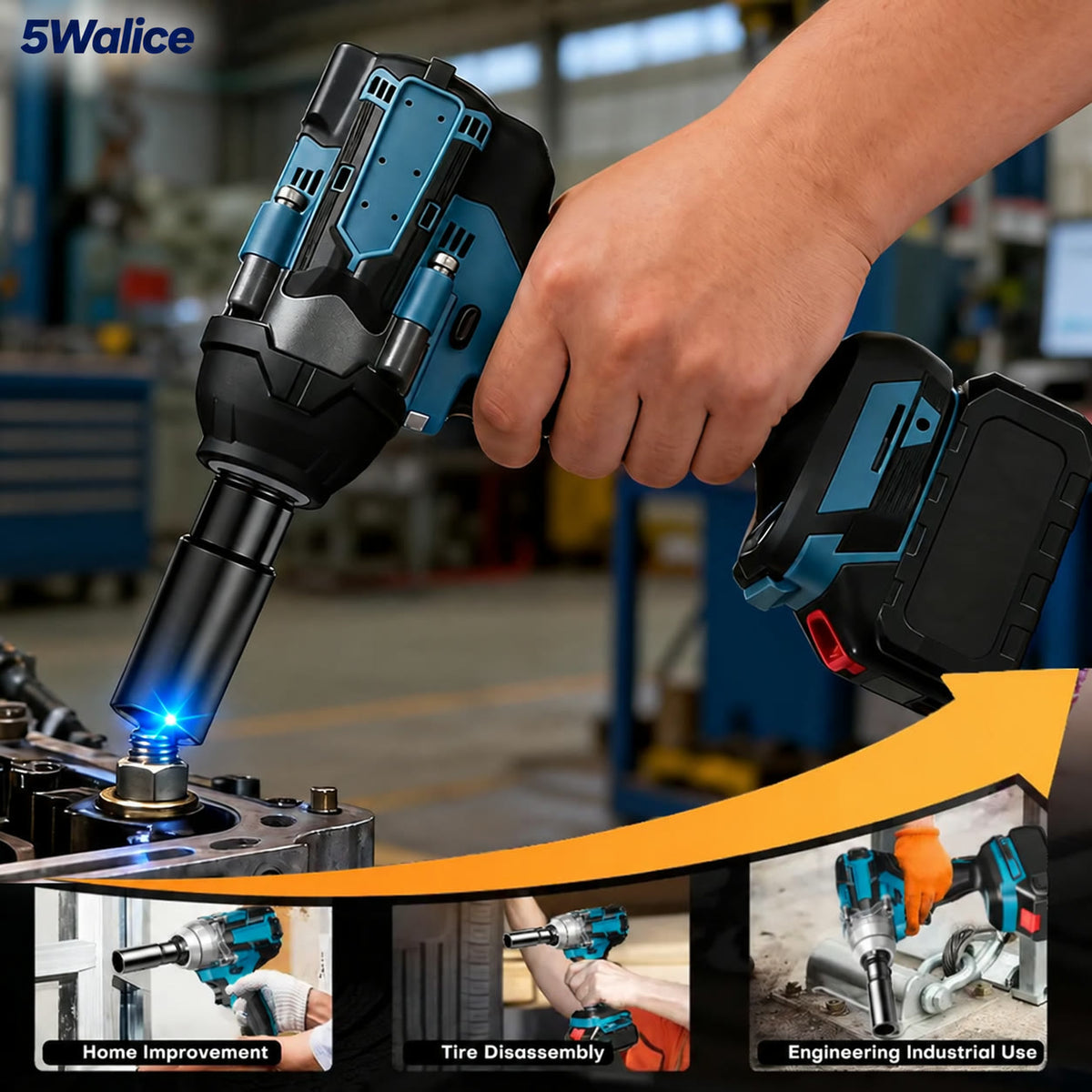 5Walice Impact Wrench